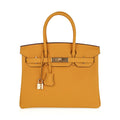 Birkin 30 Bag Jaune Ambre Gold Hardware Togo Leather