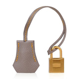 Load image into Gallery viewer, Orange Ambre / Gris Asphalte Gold Hardware