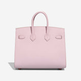 Load image into Gallery viewer, Pale Rose Pink Structured Tote | Romantic Pastel Statement Handbag