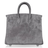 Load image into Gallery viewer, Gris Fume Suede With Palladium Hardware