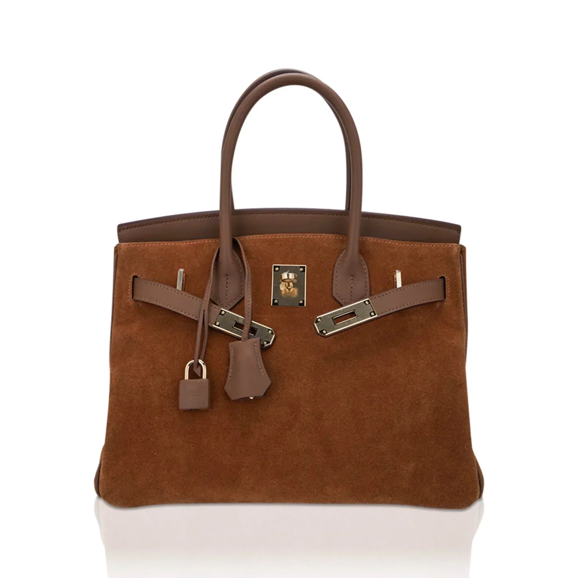Limited Edition Birkin 30 Grizzly Bag Alezan Permabrass Hardware