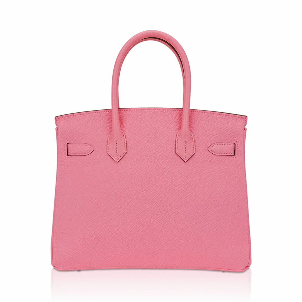 Birkin 30 Bag Rose Confetti Epsom Leather with Palladium Hardware