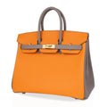 Orange Ambre / Gris Asphalte Gold Hardware